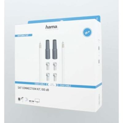 Hama SAT-Aansluitset 100 DB 20 m Wit Hama SAT-Aansluitset 100 DB 20 m Wit