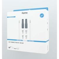 Hama SAT-Aansluitset 100 DB 20 m Wit - thumbnail