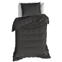 De Witte Lietaer De Witte Lietear dekbedovertrek Olivia Ebony 140x200/220 - thumbnail