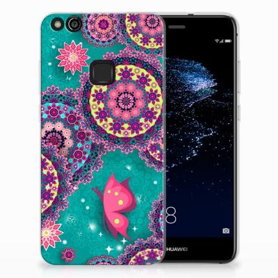 Huawei P10 Lite | Hoesje maken | Cirkels en Vlinders