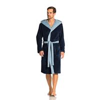 Vossen Vossen Badjas Poppy winternight/steelblue XL - thumbnail