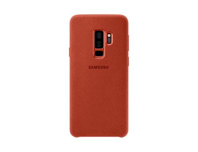 Galaxy S9+ Alcantara Cover rood EF-XG965AREGWW