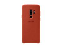 Galaxy S9+ Alcantara Cover rood EF-XG965AREGWW - thumbnail