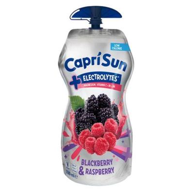 Capri-Sun +electrolytes blackb & raspb 330 ml pouch