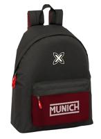 Schoolrugzak Munich Vulcan Zwart 33 x 42 x 15 cm - thumbnail