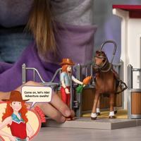 schleich HORSE CLUB Hannah en Cayenne 42539 - thumbnail