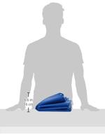 Vk fietsbeschermhoes (75) indoor koningsblauw - thumbnail