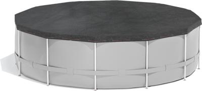 Afdekzeil voor rond zwembad 560cm (zeilmaat 620) Afdekzeil voor rond zwembad 560cm (zeilmaat 620)