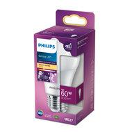 Philips led lamp E27 60W 806LM peer mat + sensor - thumbnail
