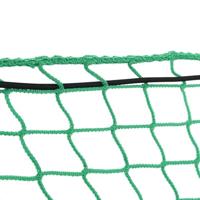 VidaXL Aanhangwagennet elastisch touw 3x2,5 m polypropeen groen - thumbnail