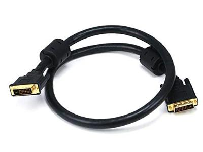 Monoprice 102685 3-Feet 24AWG CL2 Dual Link DVI-D videokabel - Zwart