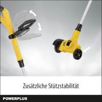 Powerplus Powxg6650 Electric Telescopic Essallo di diserbo - Extractor Weed, 400 W, con pennello in nylon e acciaio - thumbnail