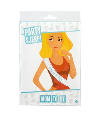 Party Sjerp &apos;Mom To Be&apos; Blauw