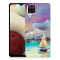 Smartphone hoesje Samsung Galaxy A12 Boat - thumbnail