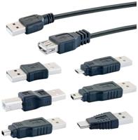 Schwaiger USB 2.0 Verlengkabel [1x USB-A 2.0 stekker - 1x USB 2.0 bus A] CAUSET 531 1.5 m - thumbnail