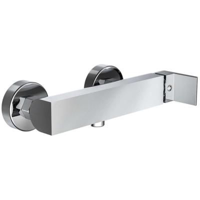 IDROVIA ééngreepsmengkraan douche, chroom keramische schijven geluidsarme, verwisselbare 35 mm cartouche ½" (Ø ca. 1,9 cm) verbinding voor doucheslang zijdelingse metalen greep garantie: 5 j