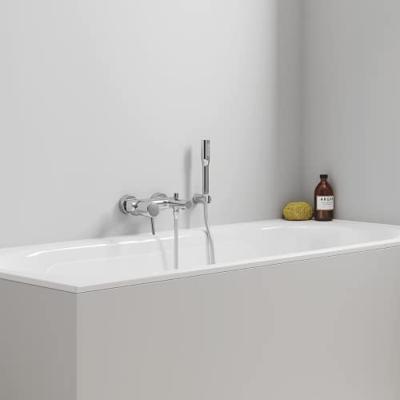 GROHE Concetto badkraan met omstel en koppelingen met douchegarnituur chroom 32212001