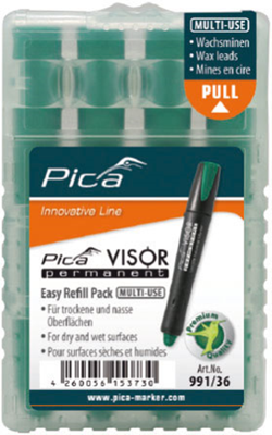 Pica 991/36 VISOR Permanent Navulling | Groen - PI99136 Pica 991/36 VISOR Permanent Navulling | Groen - PI99136