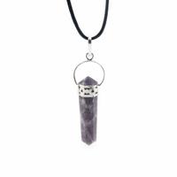 Hanger Lepidoliet Dubbeleinder Paars - thumbnail