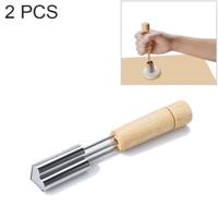 2 stks RVS bakken biscuit Mould fruit en groenten snijden mallen tools (hart vorm) - thumbnail