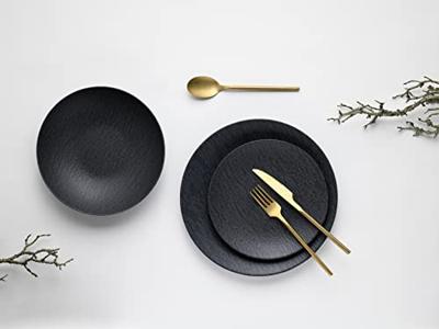 Creatable Serviesset Leisteen Black (12-delige bordenset) Creatable Serviesset Leisteen Black (12-delige bordenset)