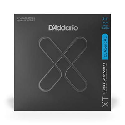 D&apos;Addario XTC46TT Dynacore Titanium Hard Tension Coated snaren voor klassieke gitaar