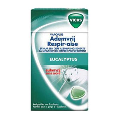 Vicks Ademvrij Z/suiker 40g Box