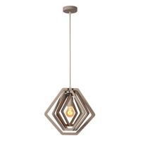 Lucide MAURO - Hanglamp Kinderkamer - 1xE27 - Taupe - thumbnail