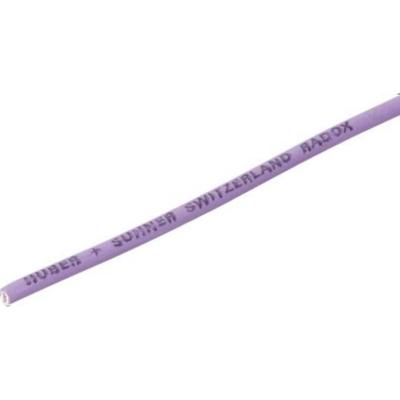 Huber+Suhner 12420744 Draad Radox® 155 1 x 0.25 mm² Violet per meter