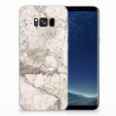 Samsung Galaxy S8 Plus | TPU | Siliconen hoesje | Marmer Beige Samsung Galaxy S8 Plus | TPU | Siliconen hoesje | Marmer Beige