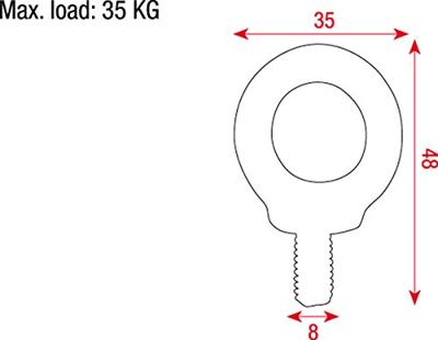 DAP M8 luidspreker vliegoog 35 kg