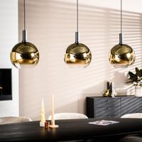 BASE Hanglamp 'Mirel' 3-lamps, kleur Goud - thumbnail