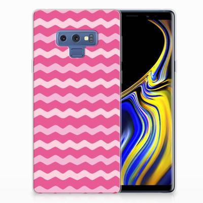 Samsung Galaxy Note 9 | TPU bumper | Waves Pink Samsung Galaxy Note 9 | TPU bumper | Waves Pink