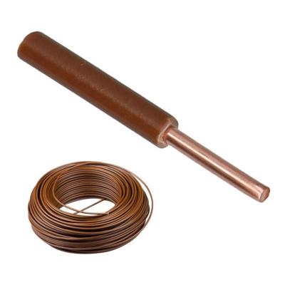 VD draad 10M bruin 2,5mm²