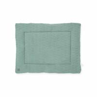 Jollein Boxdeken River Knit 80x100 cm asgroen - thumbnail