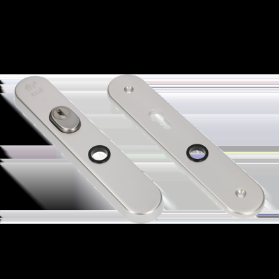 AMI Veiligheidsbeslag 250/50/15 Buiten Kt 72 Omkeer Binnen Profielcilinder 72 Omkeer 2 Gts F1 Deurdikte 53/57 - 656164