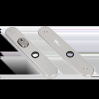 AMI Veiligheidsbeslag 250/50/15 Buiten Kt 72 Omkeer Binnen Profielcilinder 72 Omkeer 2 Gts F1 Deurdikte 53/57 - 656164 - thumbnail