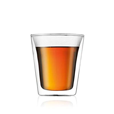 Bodum Dubbelwandige koffie- / theeglazen Canteen - gepatenteerd ventiel - 200 ml - 2 stuks