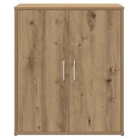 Highboard 2 pcs artisanaal eikenkleurig 60 x 31 x 70 cm - thumbnail