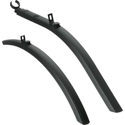 Sks stel spatborden hybride 45mm opsteek zwart