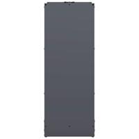 Brandhoutrek 40x30x80 cm koudgewalst staal antraciet - thumbnail