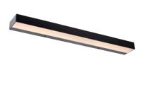 Lucide ALEXA - Wandlamp Badkamer - LED - 1x8W 2700K - IP44 - Zwart - thumbnail