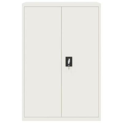 Archiefkast 90x40x140 cm staal wit Archiefkast 90x40x140 cm staal wit
