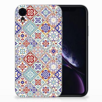 Apple iPhone Xr | TPU | Siliconen hoesje | Tiles Color