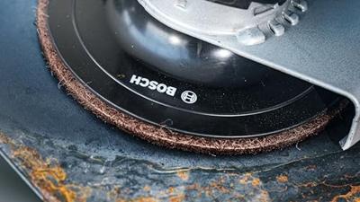 Bosch Accessories 2608901240 Expert N880 vliesschijf voor excentrische schuurmachine 125 mm reiniging 1 stuk(s)