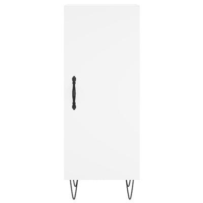 Dressoir 34,5x34x90 cm bewerkt hout wit