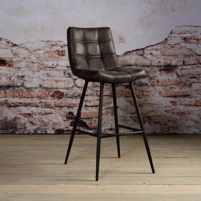 Sohome Barkruk 'Walton' (zithoogte 75cm), kleur antraciet