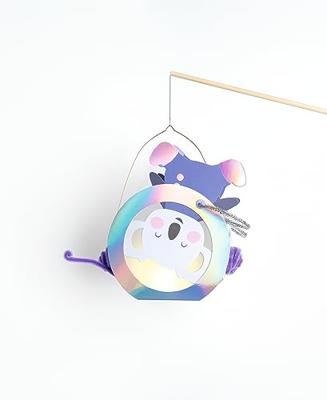 DIY-lantaarn SPACE SAFARI FOLIA zilver