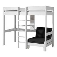 Vipack hoogslaper met slaapbank Pino - wit - 208,3x105,2x174,4 cm - thumbnail