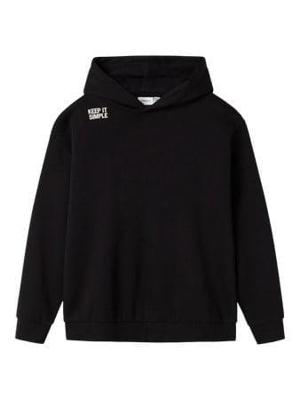 Name it winter sweater jongens - zwart - relaxed fit - NkmBronx